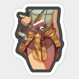 Ana-log Sticker